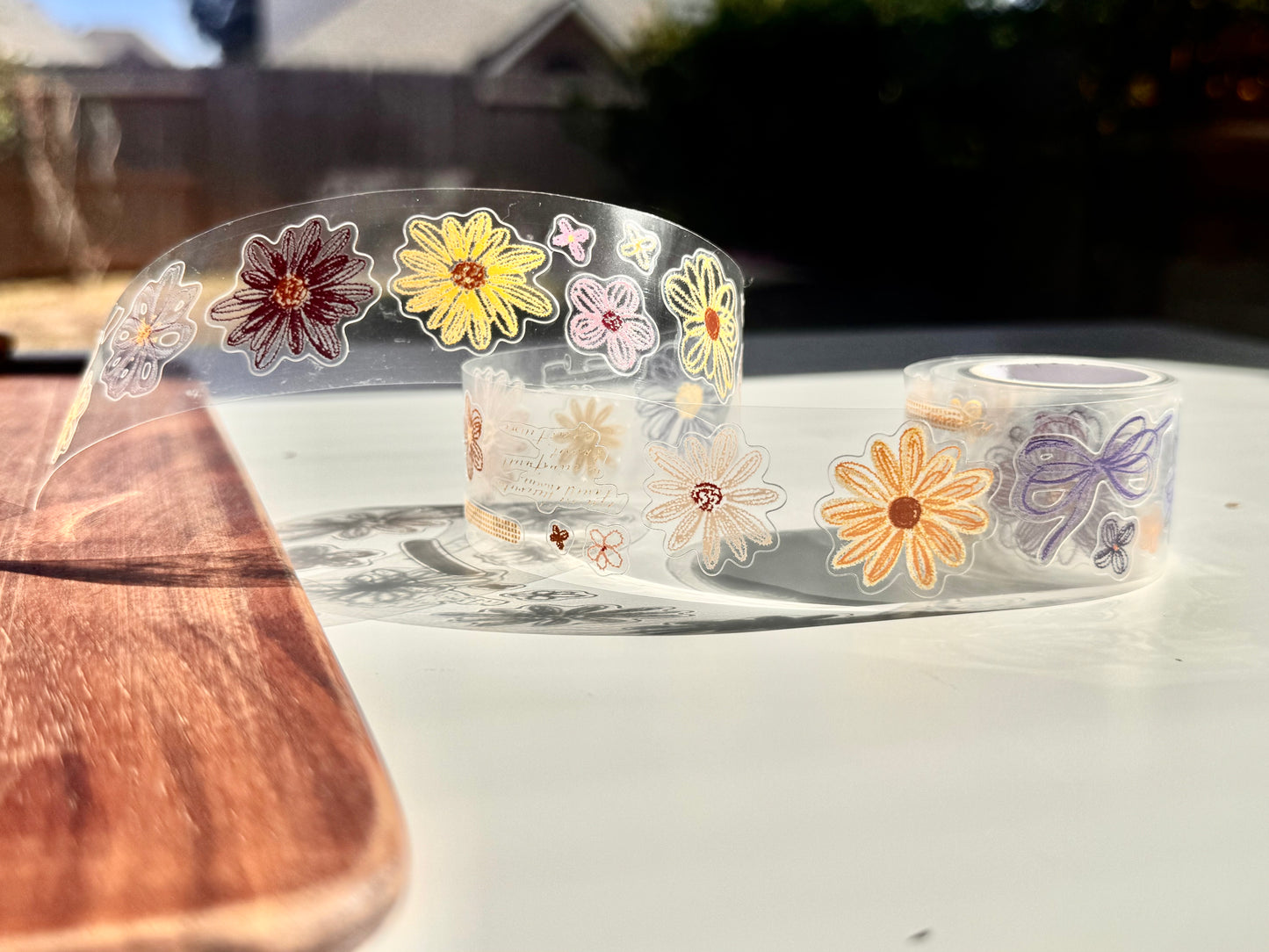 NEW! XBJia Studio - Small Flowers | Kiss-cut | 3cm PET Tape | Release Paper | 3M