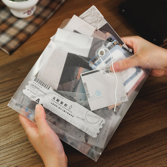 TJG 60pcs Bundle - Infinite Journey | Ephemera Paper | Sticker | Die Cut