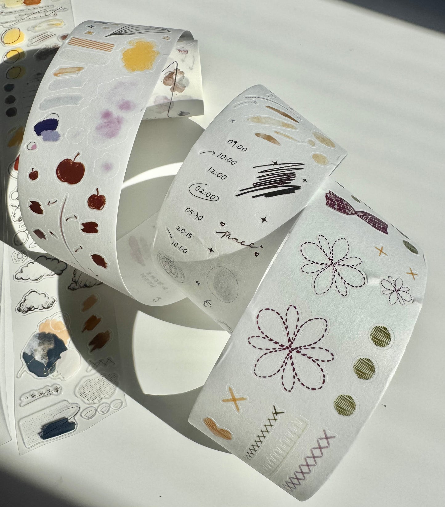 NEW! XBJia Studio - Little Decoration | Kiss-cut | 5cm Tape | Release Paper | 6M
