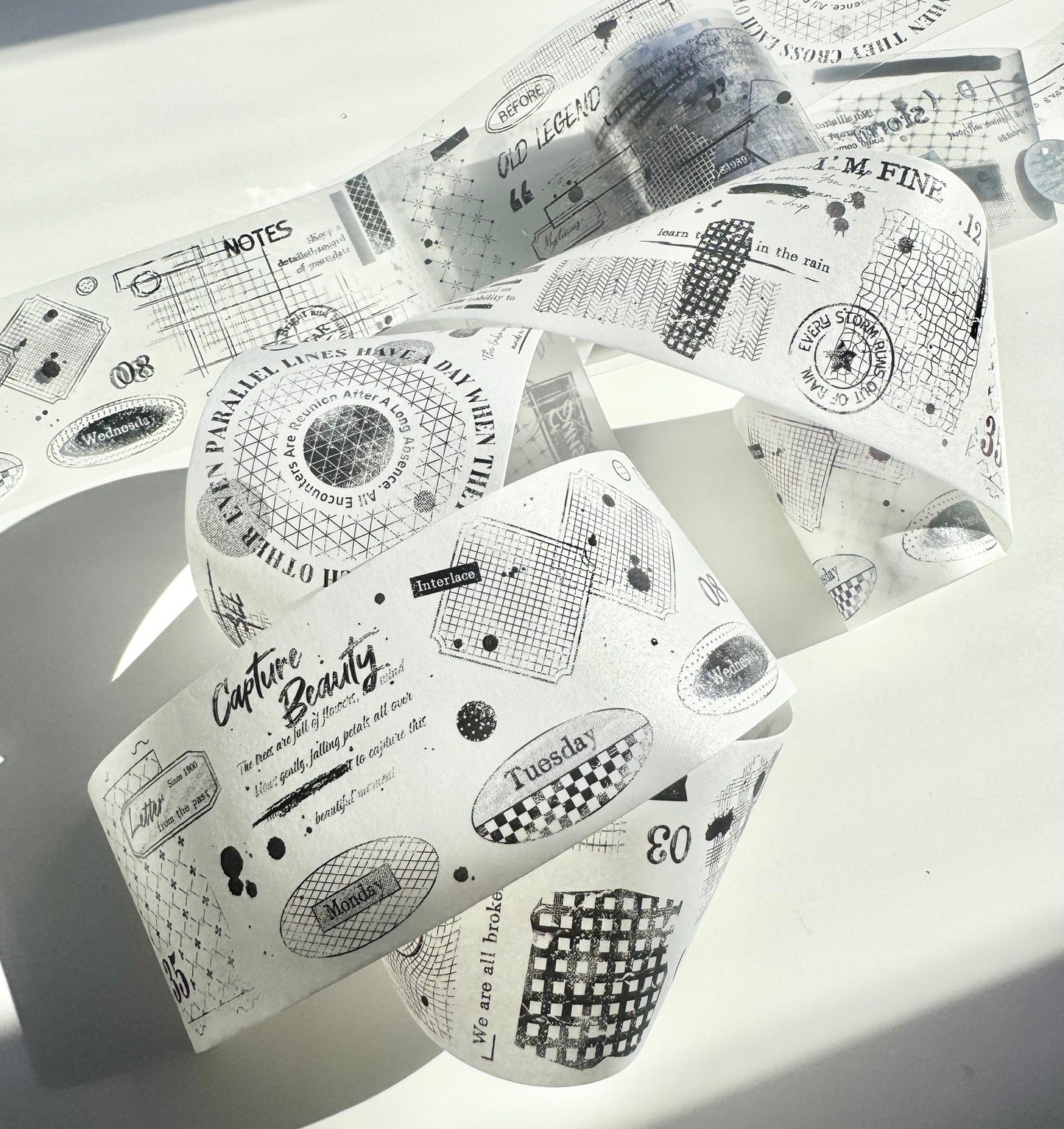 NEW! XBJia Studio - Story of Time | 6cm Tape | Release Paper | 6M