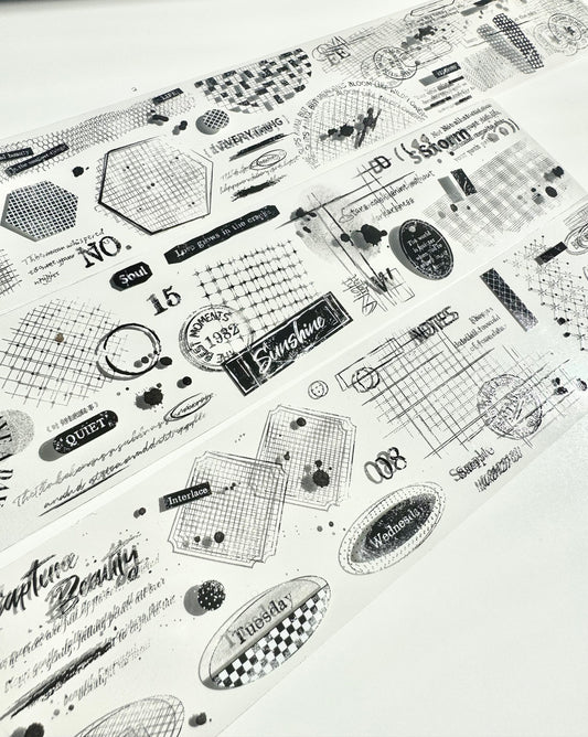 NEW! XBJia Studio - Story of Time | 6cm Tape | Release Paper | 6M