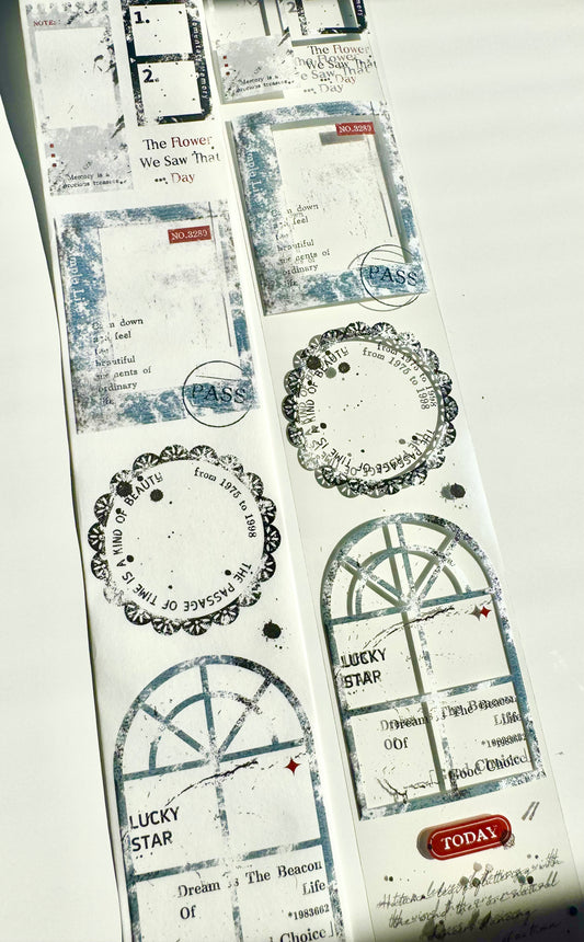 NEW! XBJia Studio - Photo Frame | 6cm Tape | Release Paper | 6M