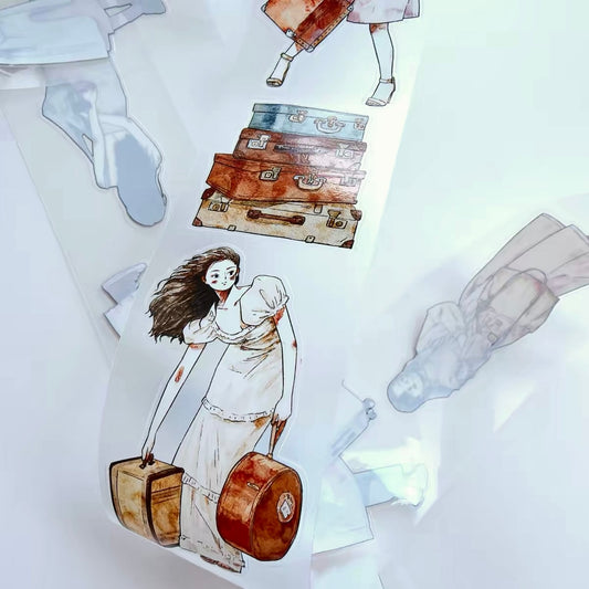 NEW! Kaixun - The Journey Begins | Kiss-cut | 4.5cm Matte PET Tape | Release Paper | 10M