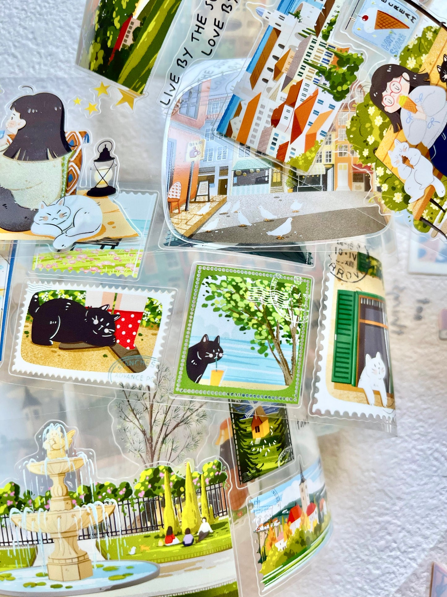 Xiami Studio - Xiami Travel Journal | Kiss-cut | 6cm Tape | Release Paper | 5M