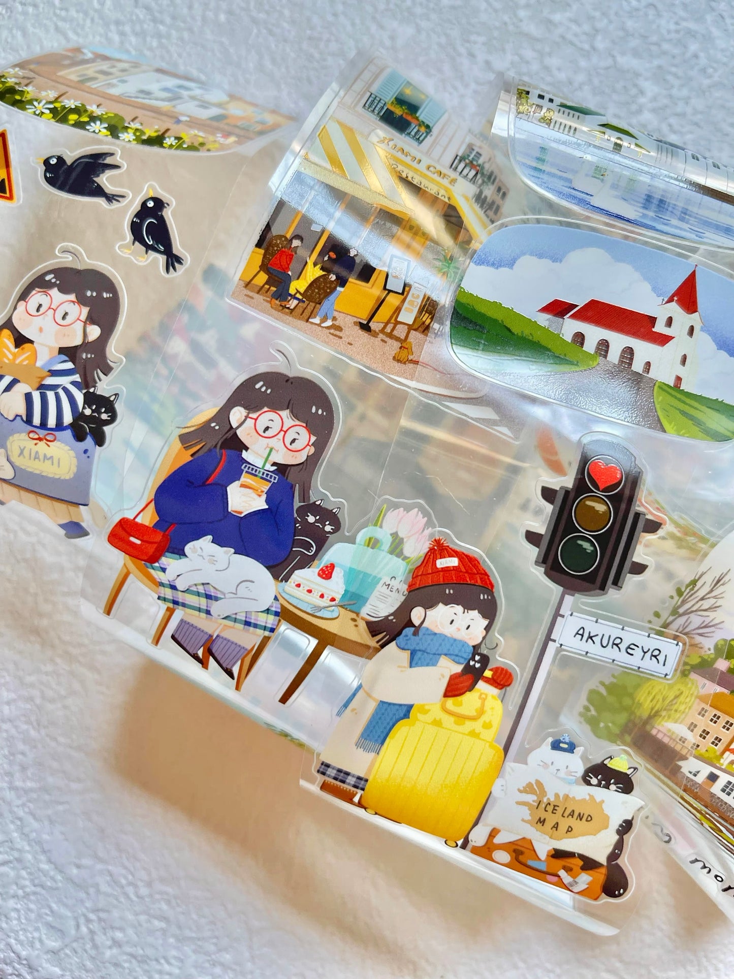 Xiami Studio - Xiami Travel Journal | Kiss-cut | 6cm Tape | Release Paper | 5M