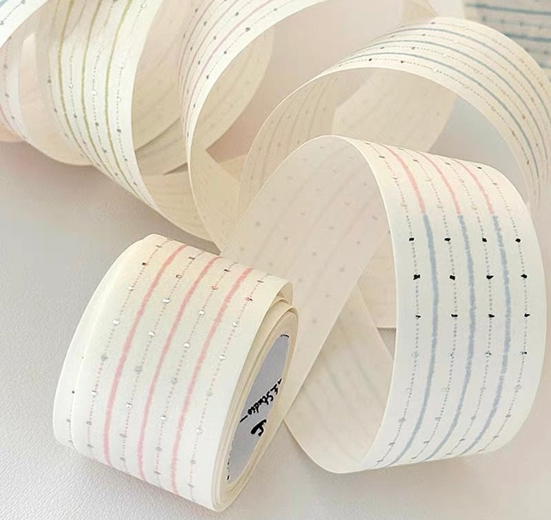 COMING SOON! Princess - | Kiss-cut | 5cm Glitter Tape | Release Paper | 5M