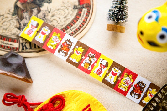 NEW! OURS - Little Lucky Friends | Label Sticker Tape | Release Paper