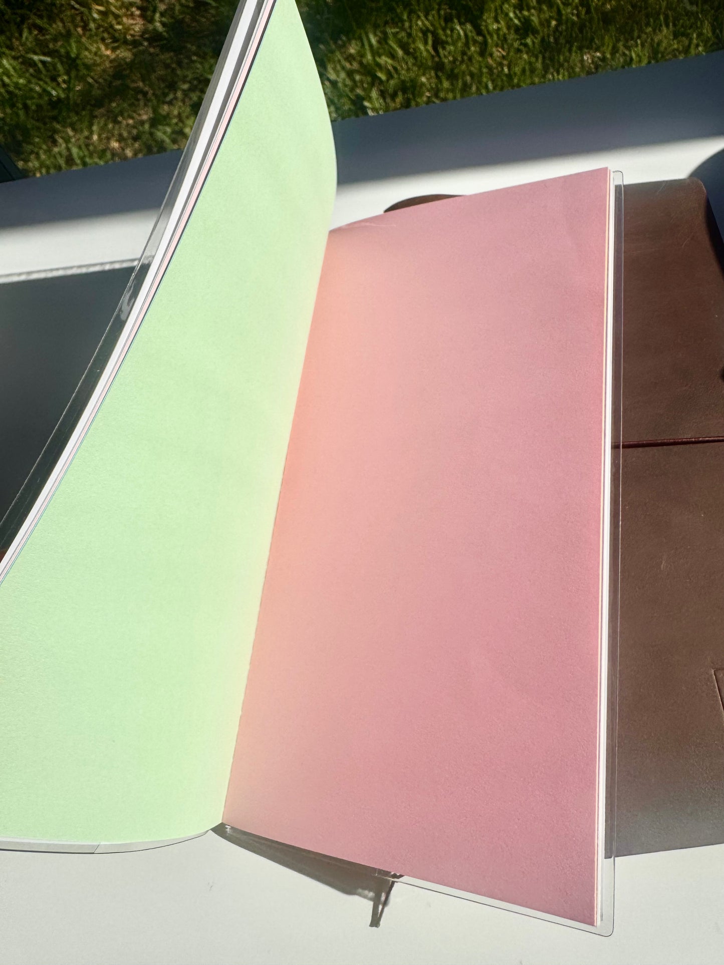 NEW! Lacreme - Delicious | Colorful Insert with Clear PVC Cover | 16 Sheet TN Refill | Standard Size | Journaling Accessories