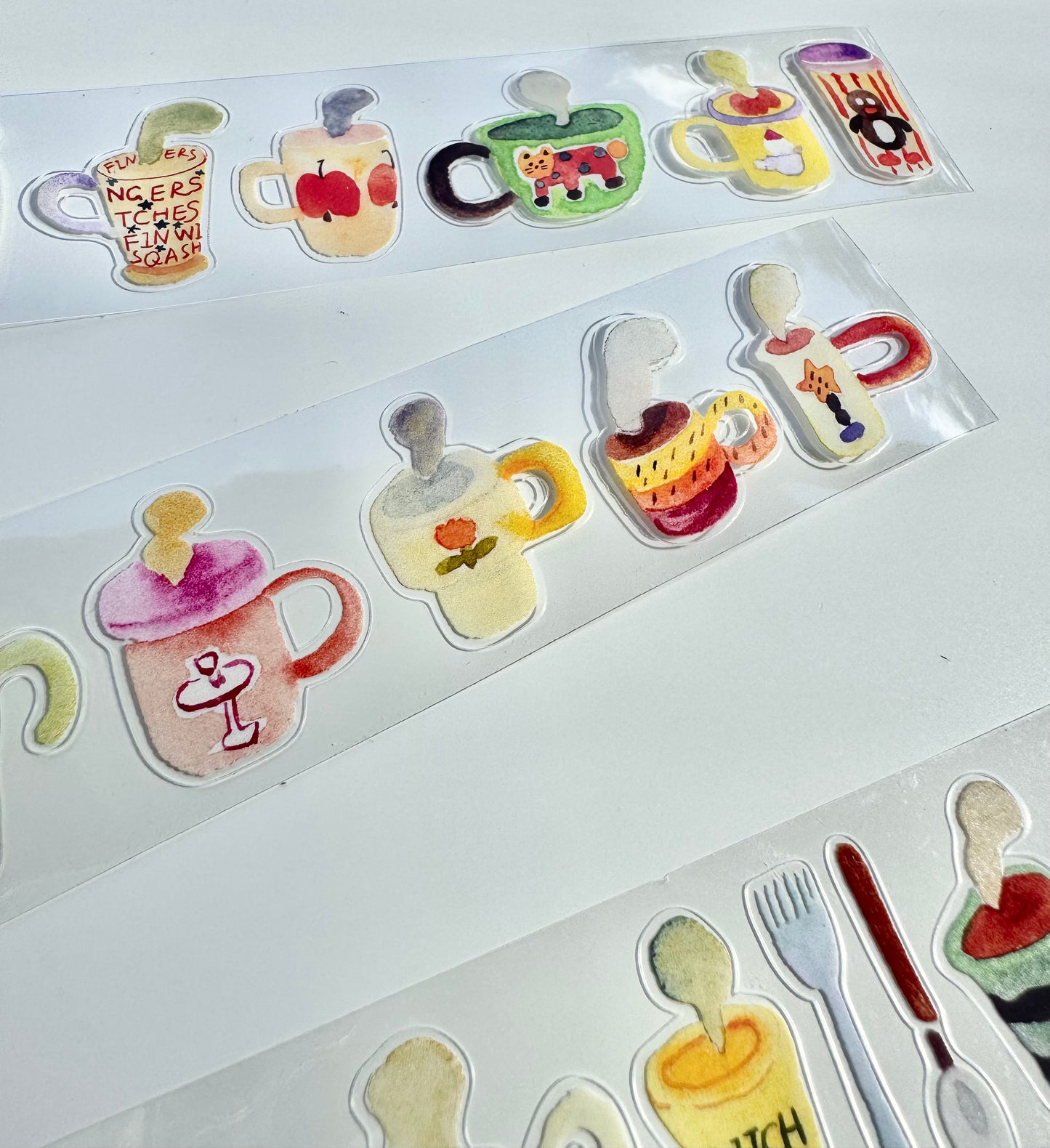 NEW! Lacreme - A Mug | Kiss-cut | 3.5cm PET Tape | Release Paper | 5M