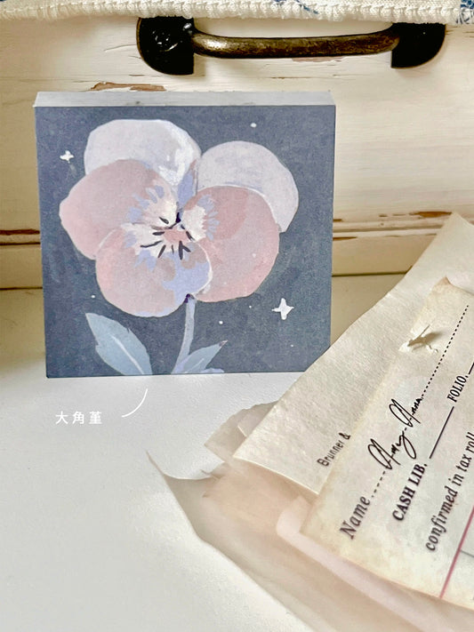 NEW! Freckles Tea- Vol.5 Flower & Vessels | 50 Sheets Ephemera Paper