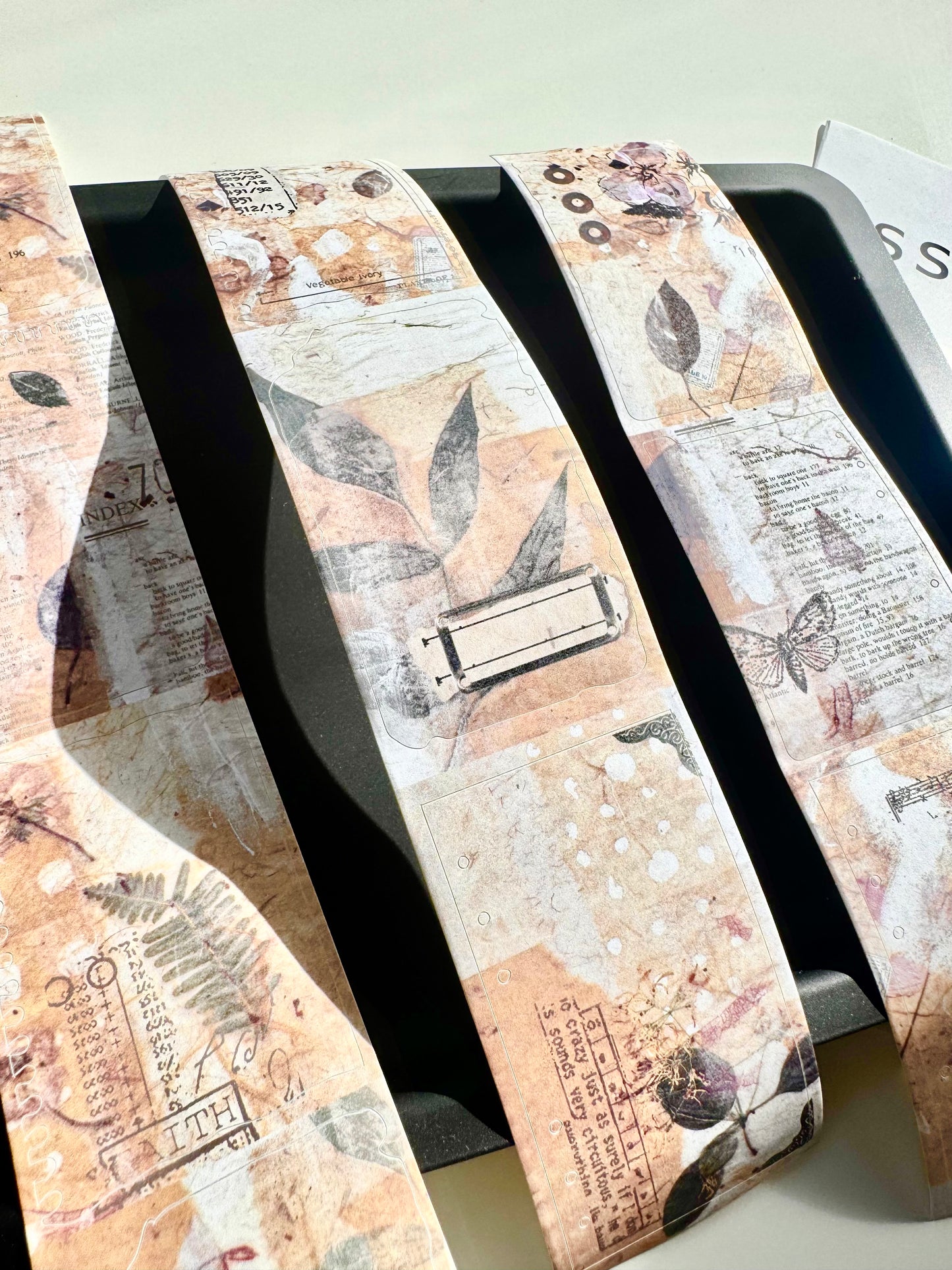 NEW! Qiqiyu Art Studio (QQY) - Vol.10  | Kiss-cut | 4.5cm Writing Paper Tape | Release Paper | 5M