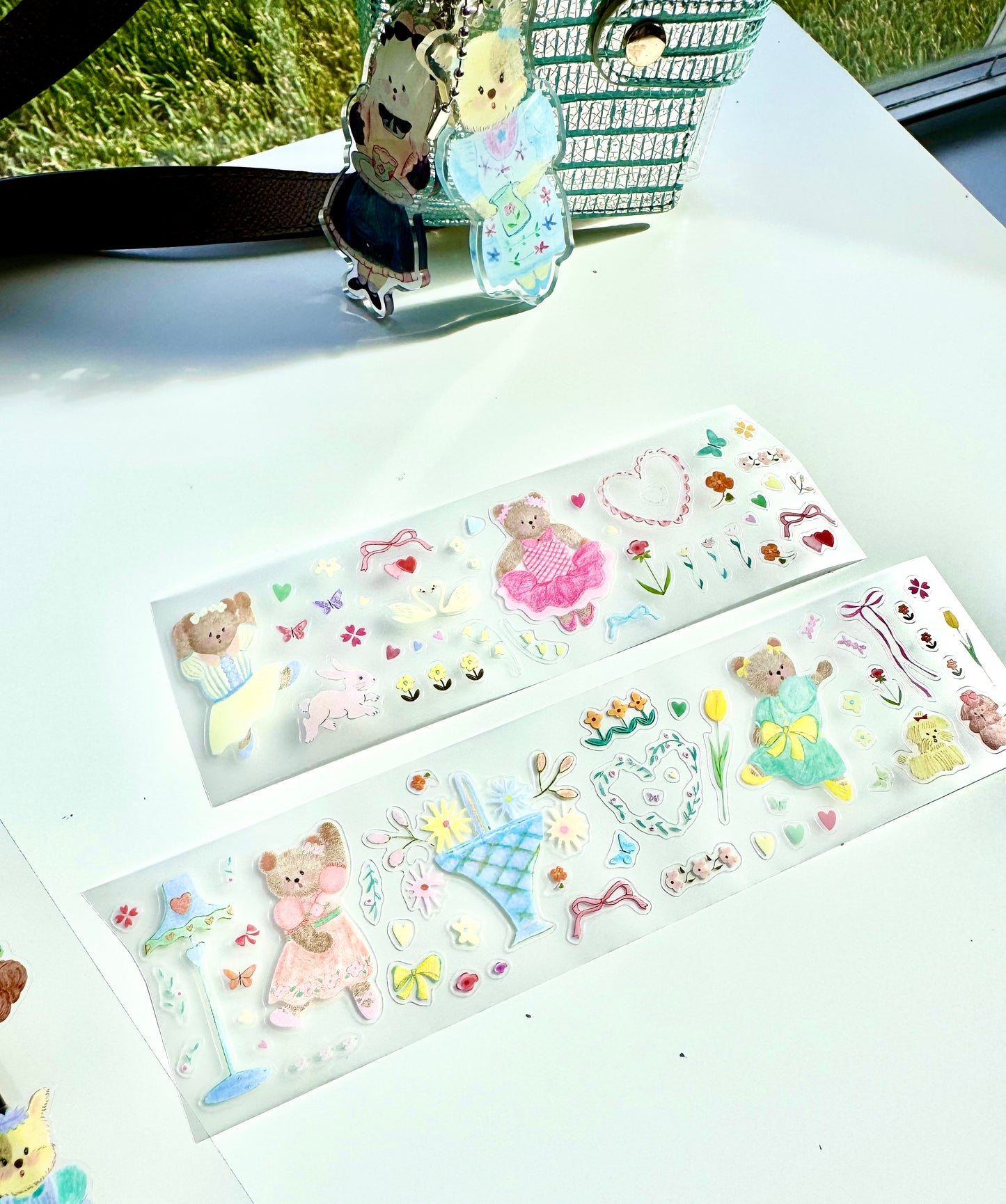 PUKAPUKA - Teddy's Waltz | Kiss-cut | 5cm Tape | Release Paper | 5.25M