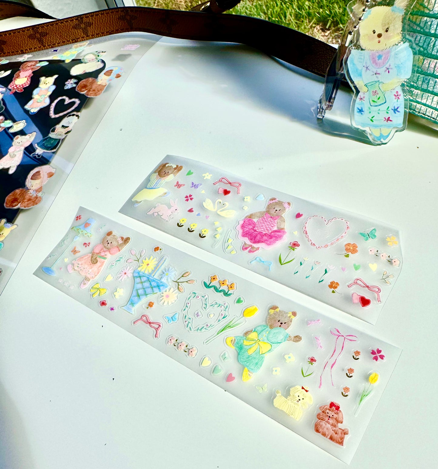 PUKAPUKA - Teddy's Waltz | Kiss-cut | 5cm Tape | Release Paper | 5.25M