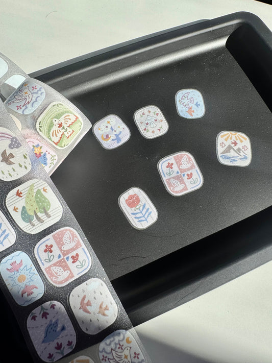 NEW! 37 Degree - Whisper of Nature | Kiss-cut | 5cm Tape | Release Paper | 5M