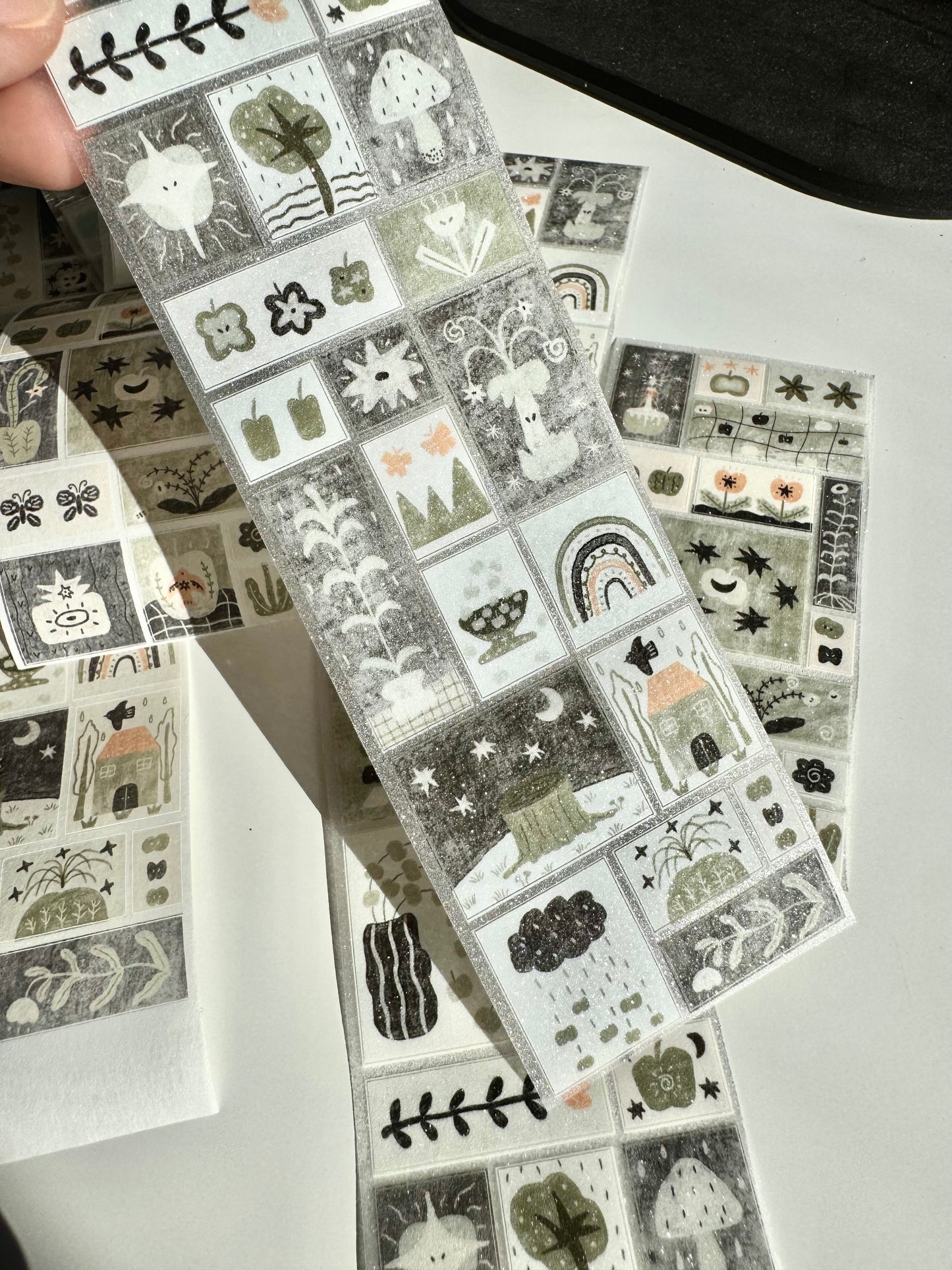 NEW! 37 Degree - Memory of Apple | Kiss-cut | 5.5cm Tape | Release Paper | 5M