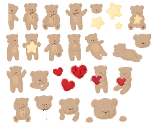 COMING SOON! Xiao Xiao -  | Kiss-cut | 5cm Glitter PET Tape | Release Paper | 5M