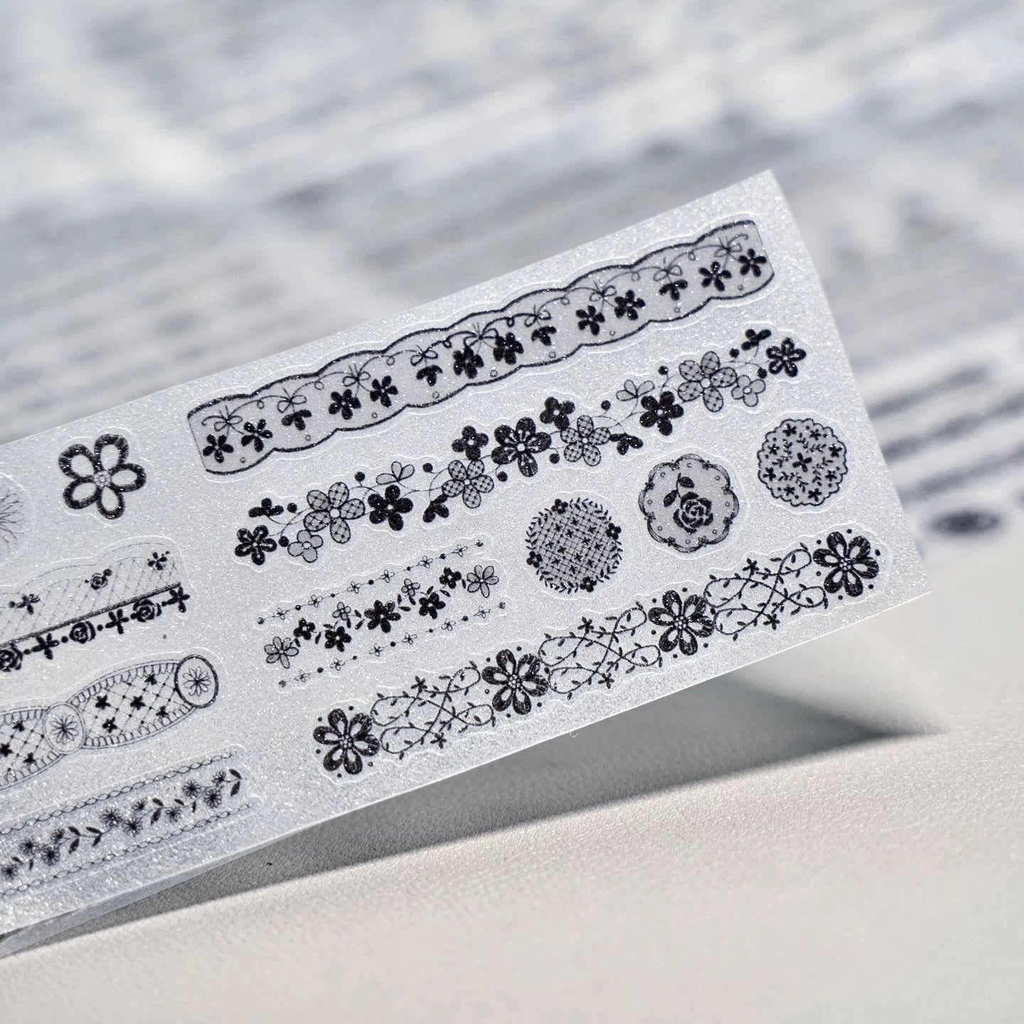 COMING SOON! Hoshi -  | Kiss-cut | Glitter PET Tape | Release Paper | 5M (ETA 10/29 )