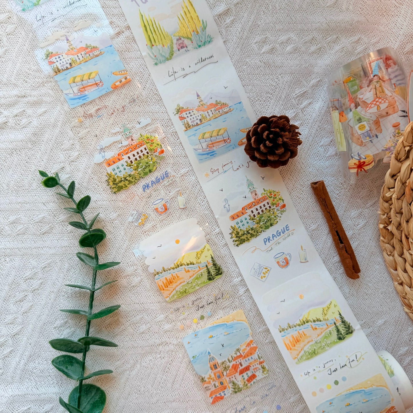 COMING SOON! Lynn Illustration - | Kiss-cut Tape |  Release Paper | 5M ( November )