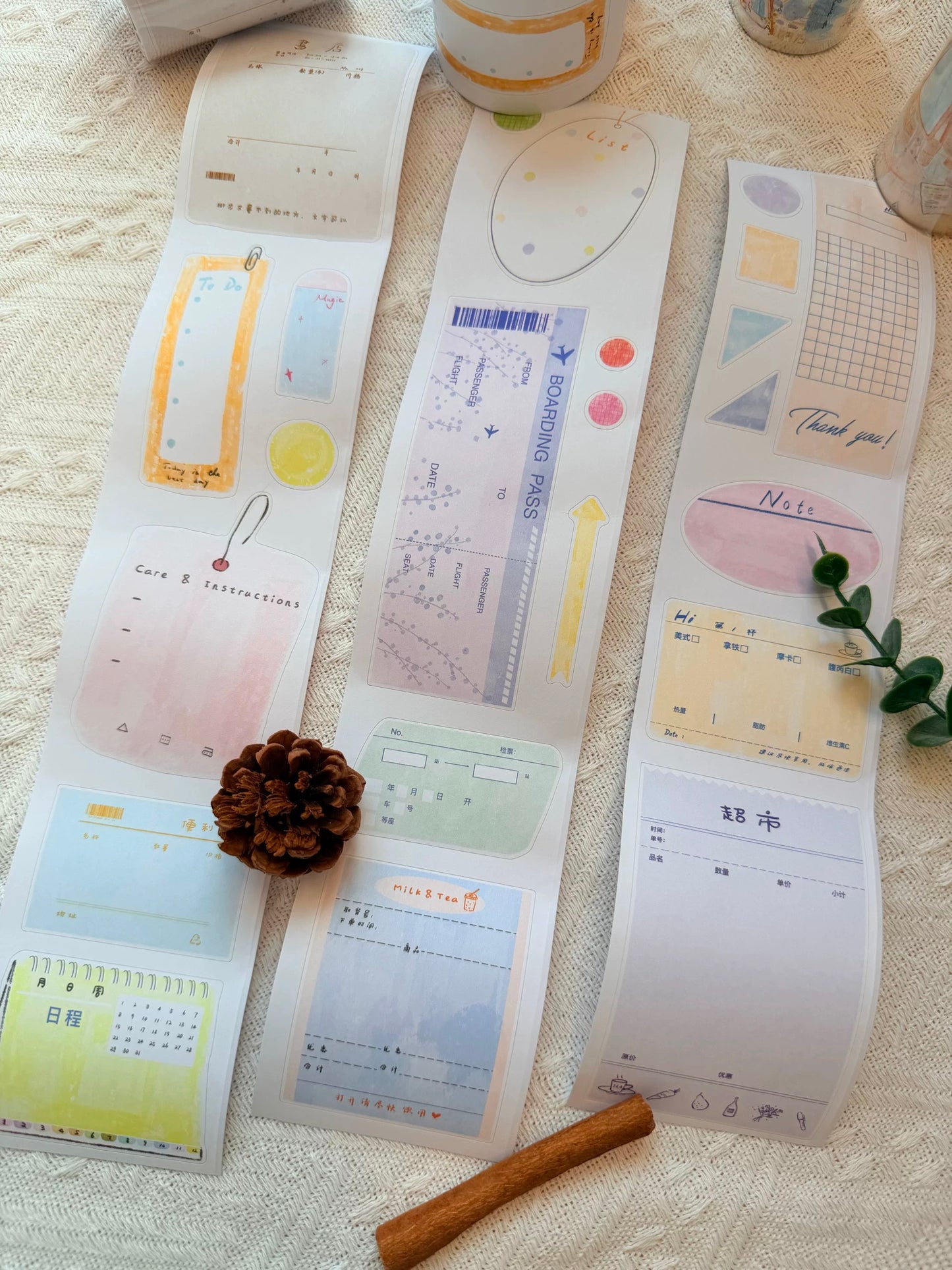 COMING SOON! Lynn Illustration - | Kiss-cut Tape |  Release Paper | 5M ( November )