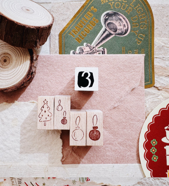 NEW! Penspapersplanner - 2024 Joy Christmas Rubber Stamp