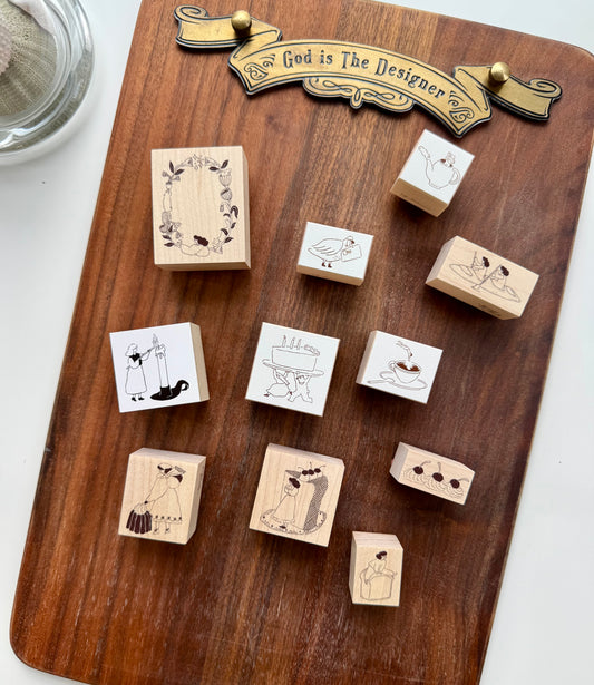 NEW! Ivy Snow - Rubber Stamps
