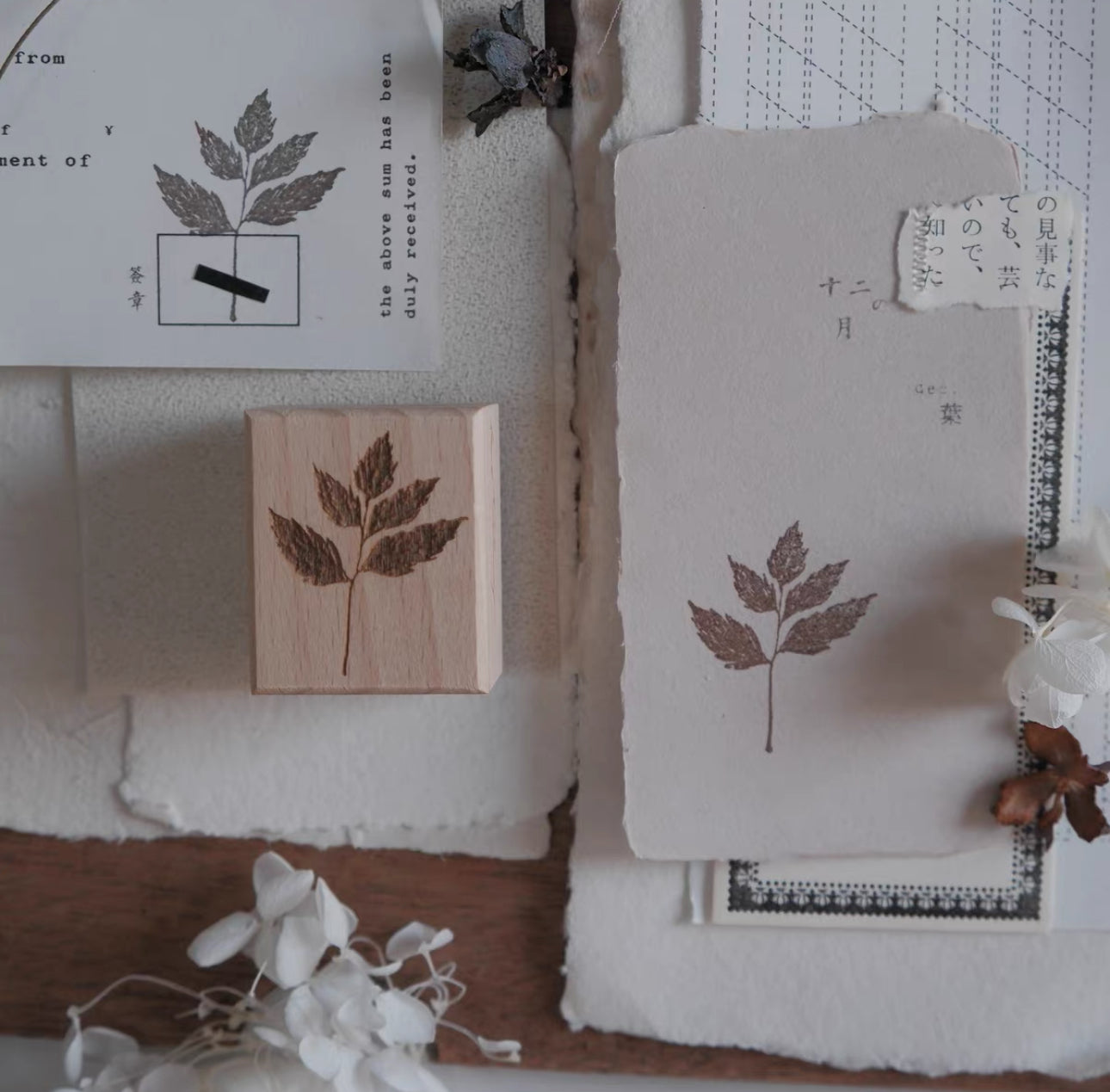 Jeenzaa Zoey Studio Vol.12 - < Fall. Tree> | Rubber Stamps