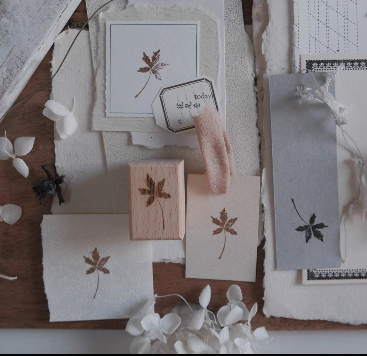 Jeenzaa Zoey Studio Vol.12 - < Fall. Tree> | Rubber Stamps