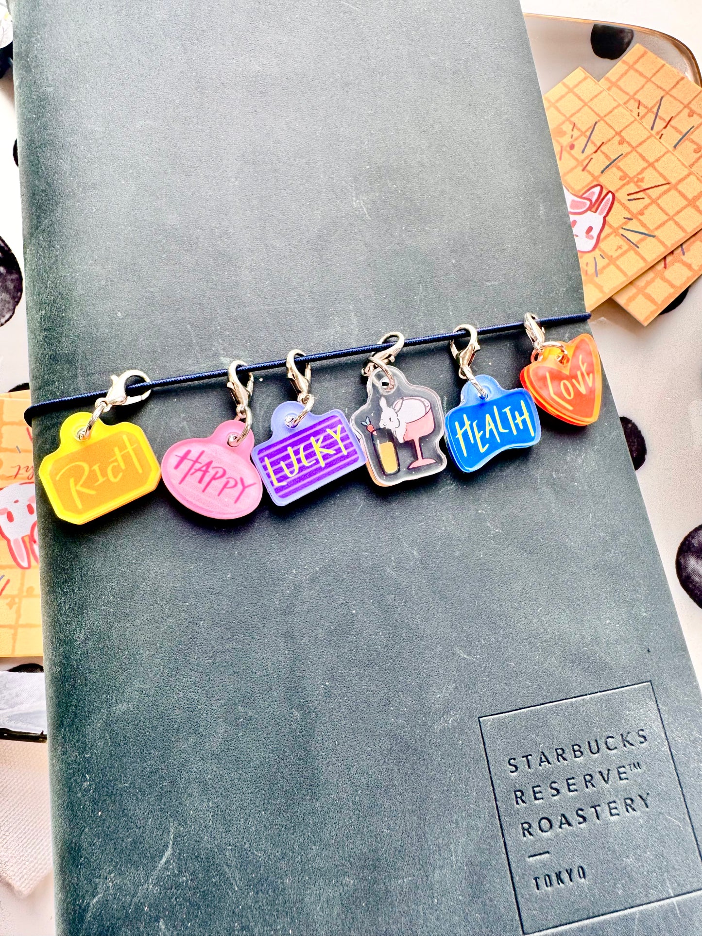 Twilight Studio - Mini Charms |  Acrylic | Journaling Accessories