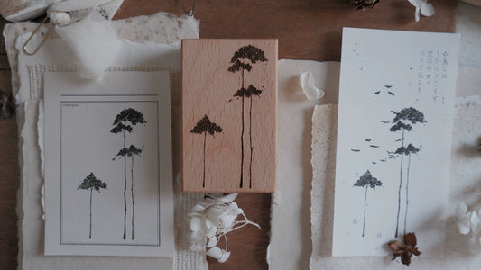 Jeenzaa Zoey Studio Vol.12 - < Fall. Tree> | Rubber Stamps