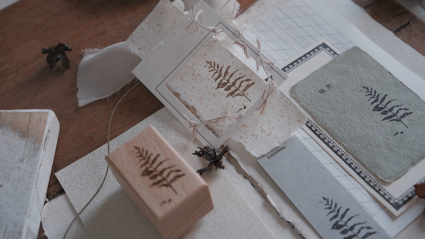 Jeenzaa Zoey Studio Vol.12 - < Fall. Tree> | Rubber Stamps