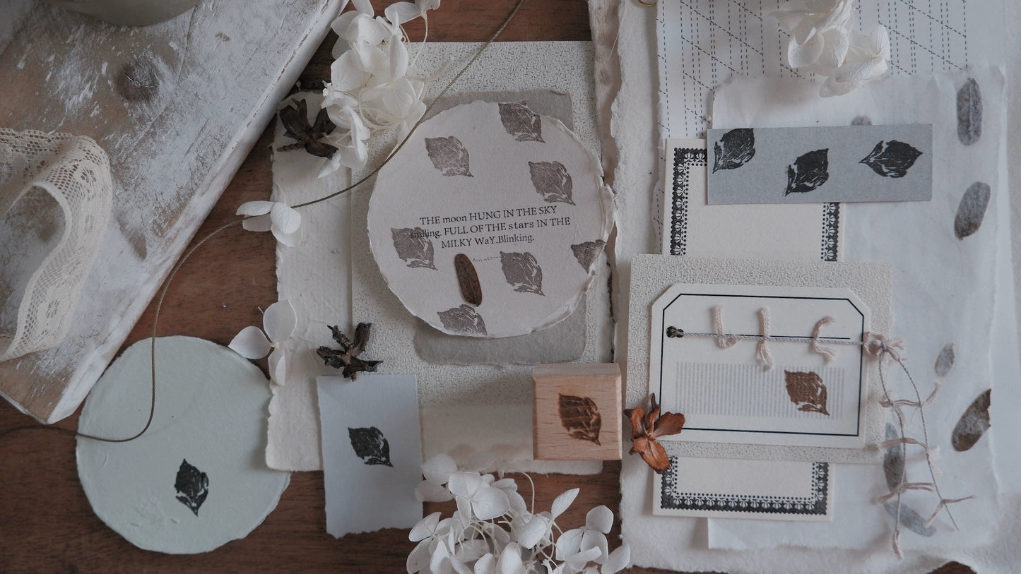 Jeenzaa Zoey Studio Vol.12 - < Fall. Tree> | Rubber Stamps