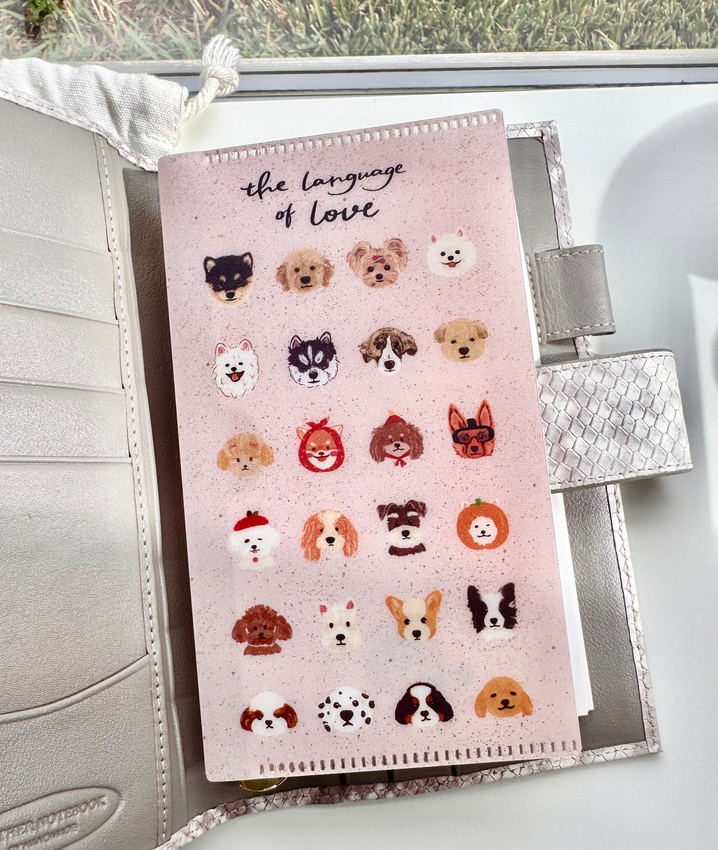 Twilight Studio - A6 Size | Portable File Holder | Receipt Organizer Insert | Journaling Accessories