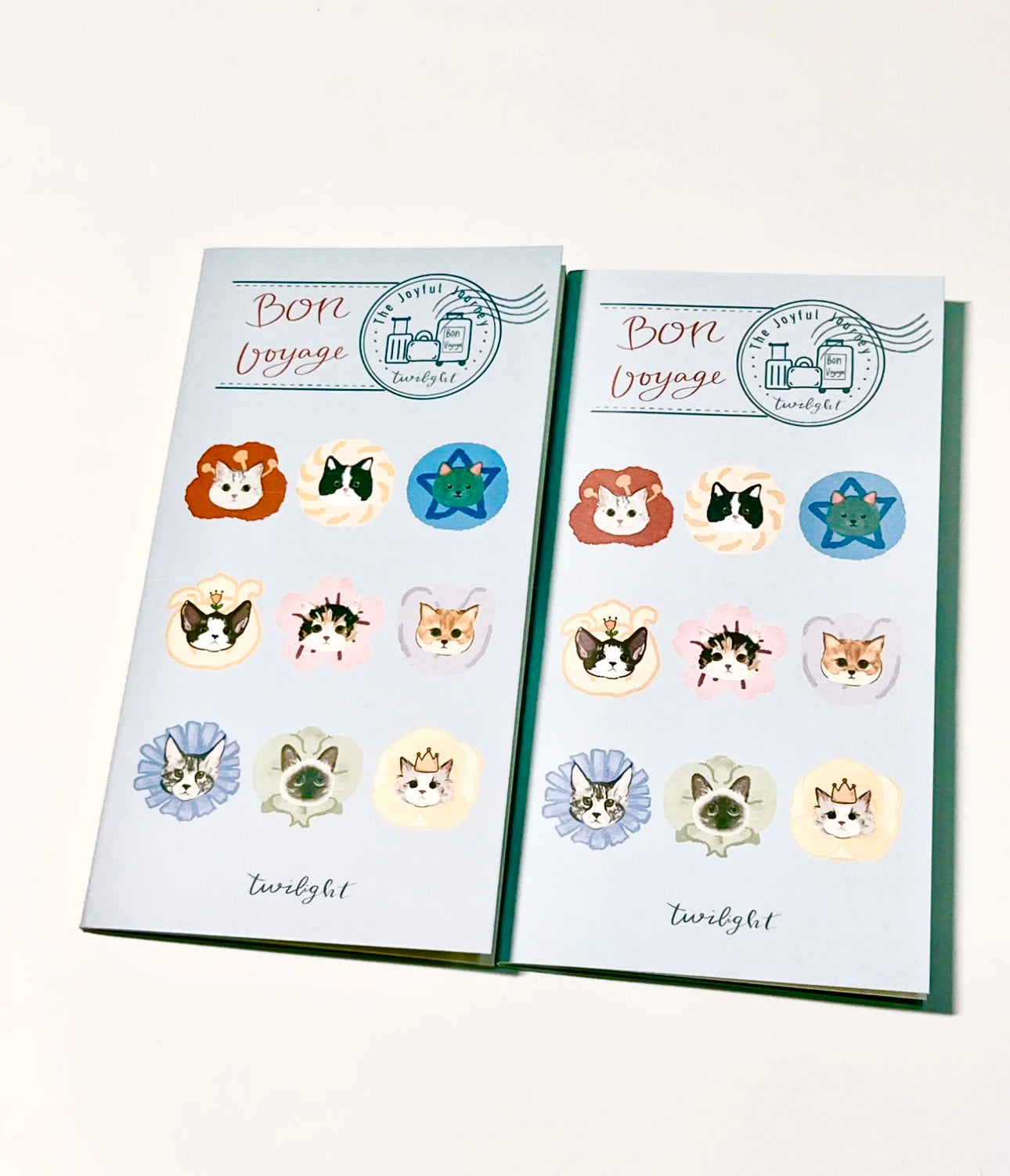 Twilight Studio -  | Colorful Insert with Clear PVC Cover | 48P TN Refill | Standard Size | Journaling Accessories