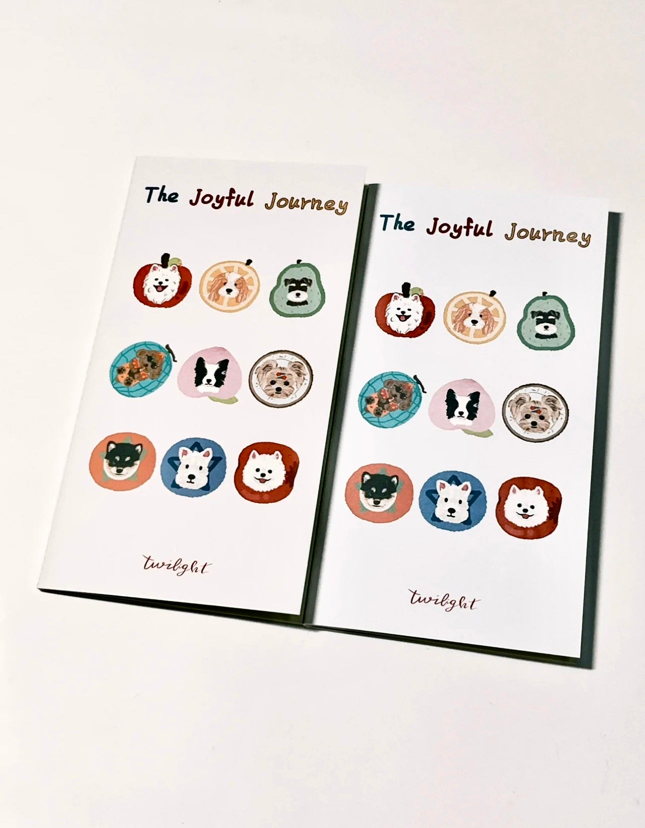 Twilight Studio -  | Colorful Insert with Clear PVC Cover | 48P TN Refill | Standard Size | Journaling Accessories