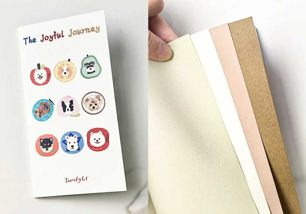 Twilight Studio -  | Colorful Insert with Clear PVC Cover | 48P TN Refill | Standard Size | Journaling Accessories