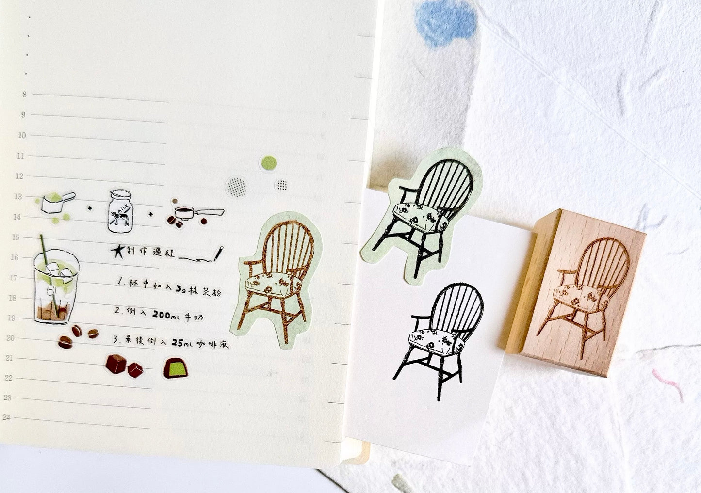 Paipai Studio - Daily Little Things | Rubber Stamps