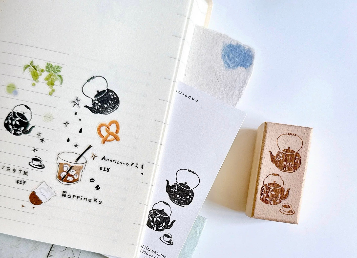 Paipai Studio - Daily Life Tracker | Rubber Stamps