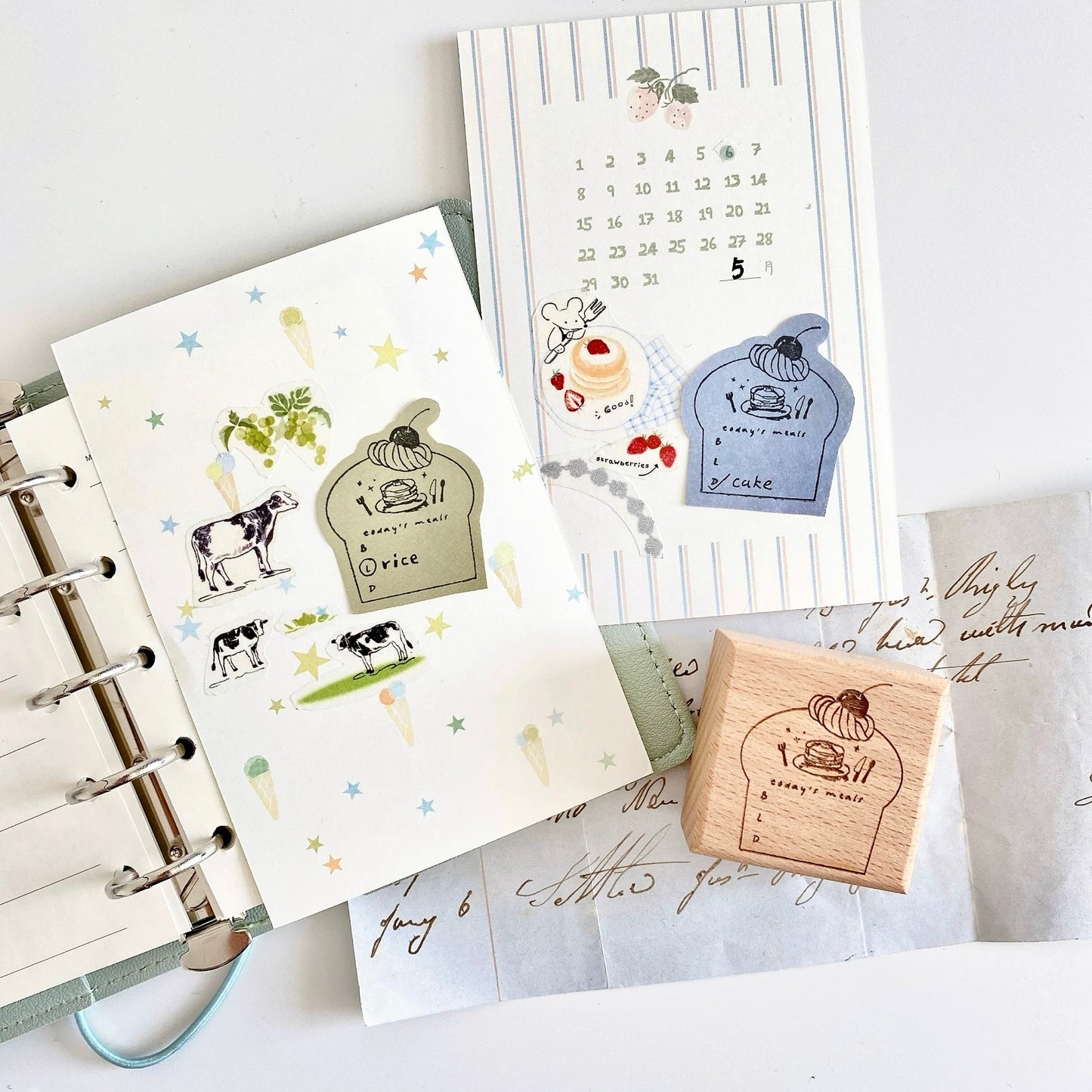 Paipai Studio - Daily Life Tracker | Rubber Stamps