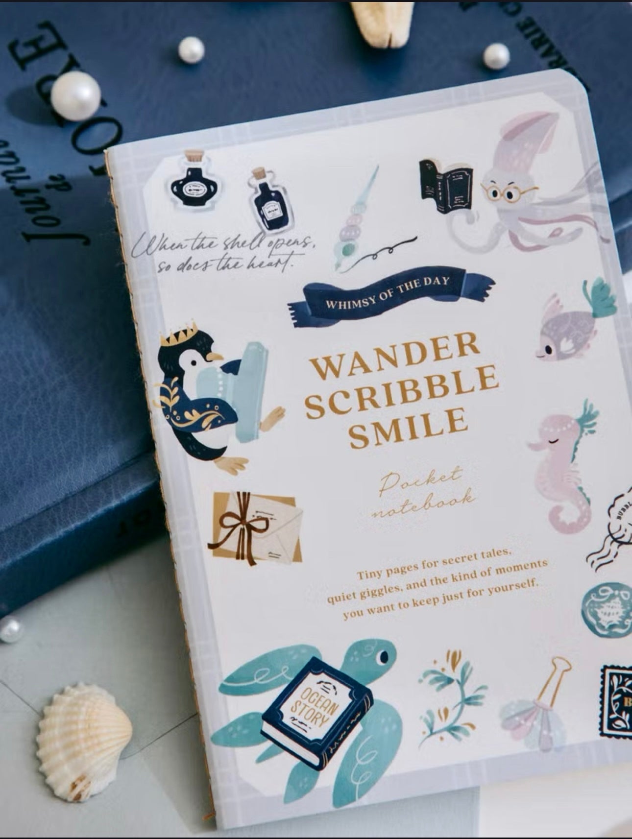 NEW! wwiinngg - 32p Thread-bound Notebooks | Passport Size | Blank Inner Pages | Planner | Journaling Accessories