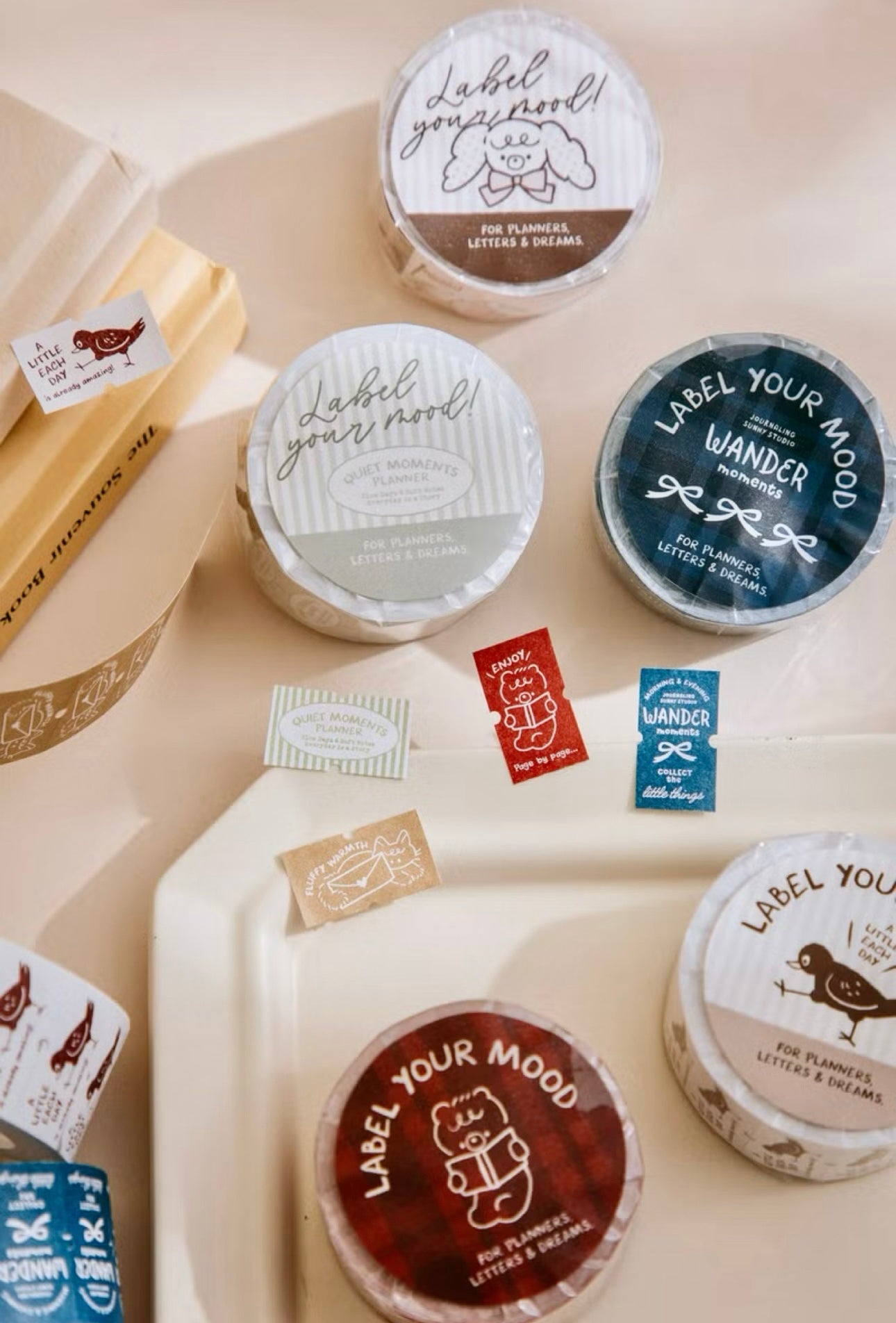 NEW! wwiinngg - Label Your Mood | Label Sticker Tape | Release Paper