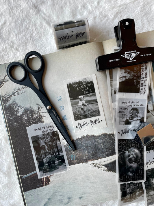 Christian - XXX 2.0| Tracing Paper Tape | Silver Foil | NON Stick | No Release Paper