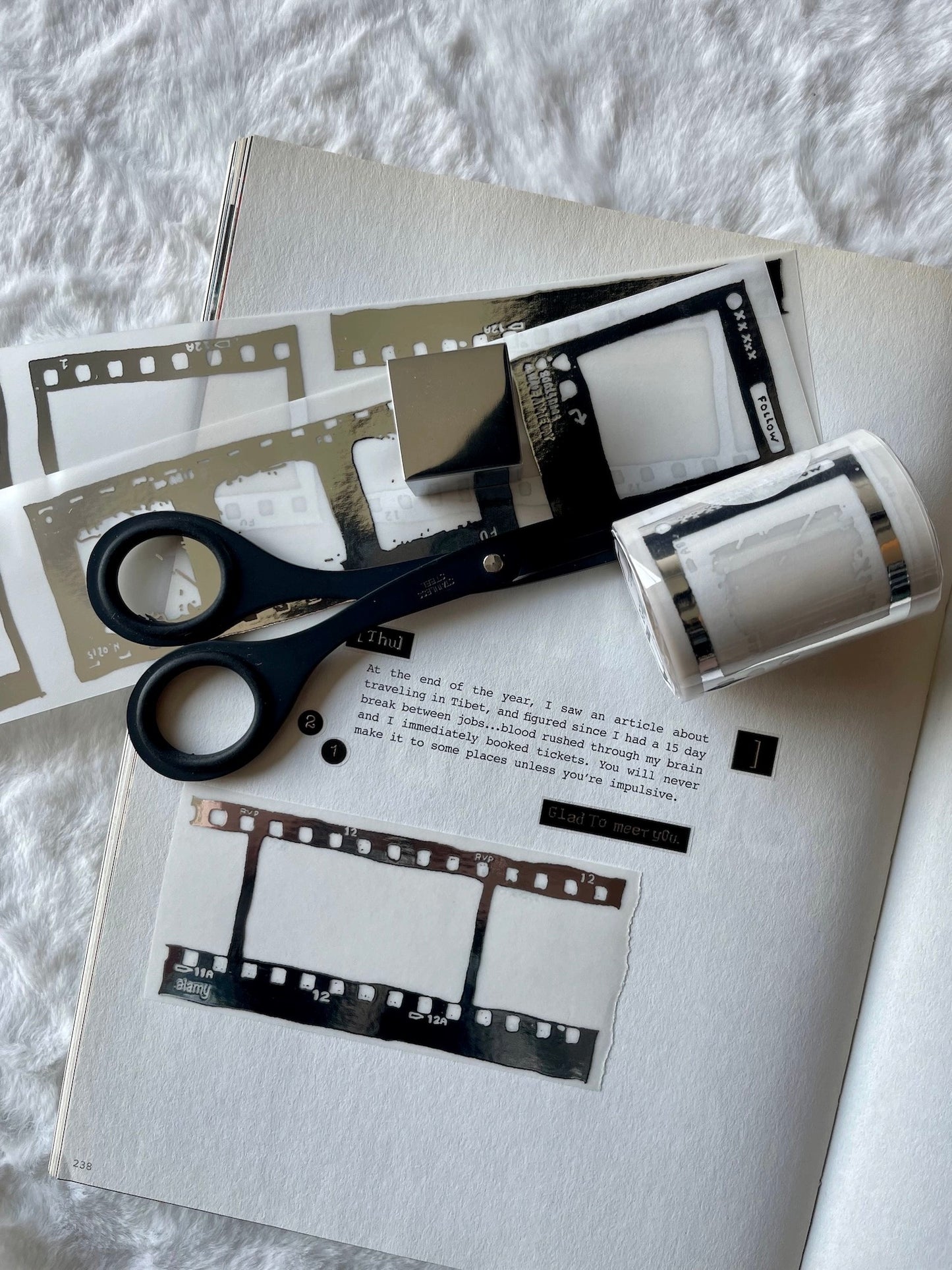 Christian - XXX 2.0| Tracing Paper Tape | Silver Foil | NON Stick | No Release Paper