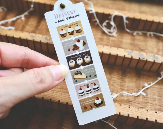 NEW! Sonia - Desserts | Label Sticker Tape | Release Paper