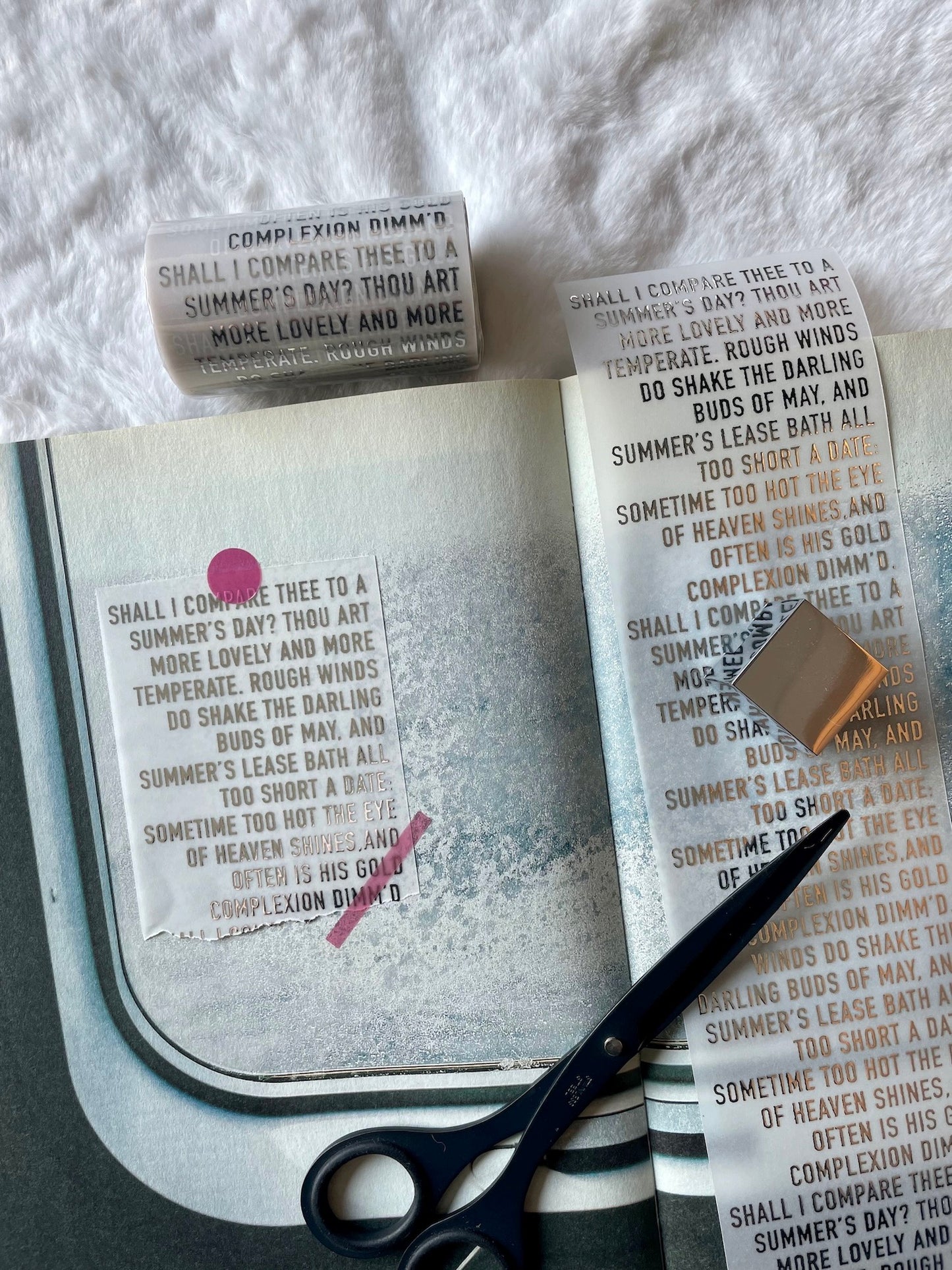 Christian - XXX 2.0| Tracing Paper Tape | Silver Foil | NON Stick | No Release Paper