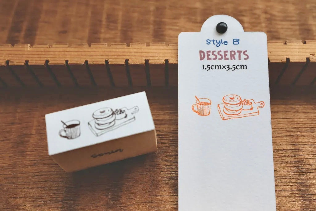 NEW! Sonia - Desserts | Rubber Stamps