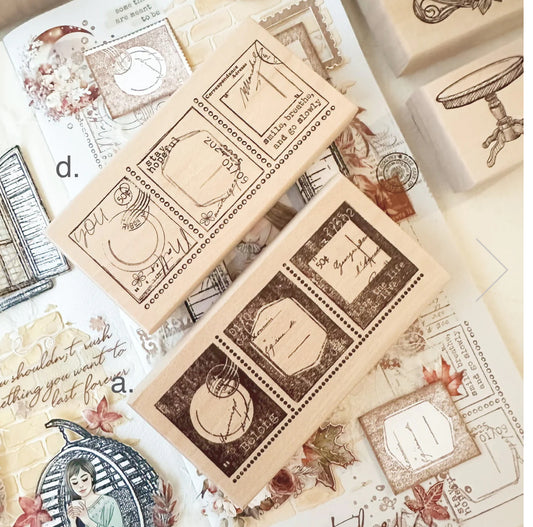 Journal Pages - Slow Living - Catch The Moment| Rubber Stamps