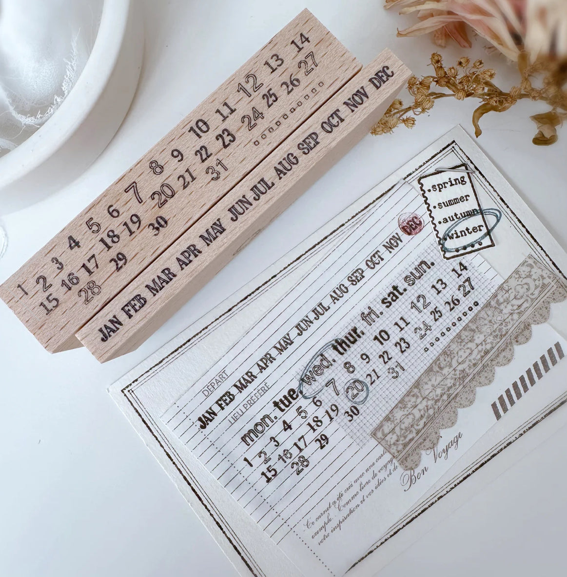 Journal Pages - Where To Next II | Rubber Stamps