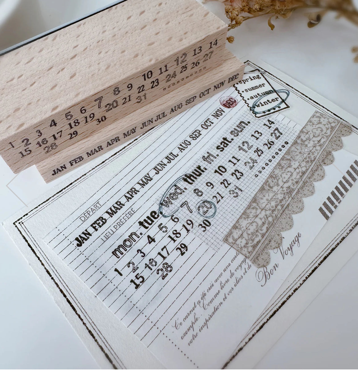 Journal Pages - Where To Next II | Rubber Stamps