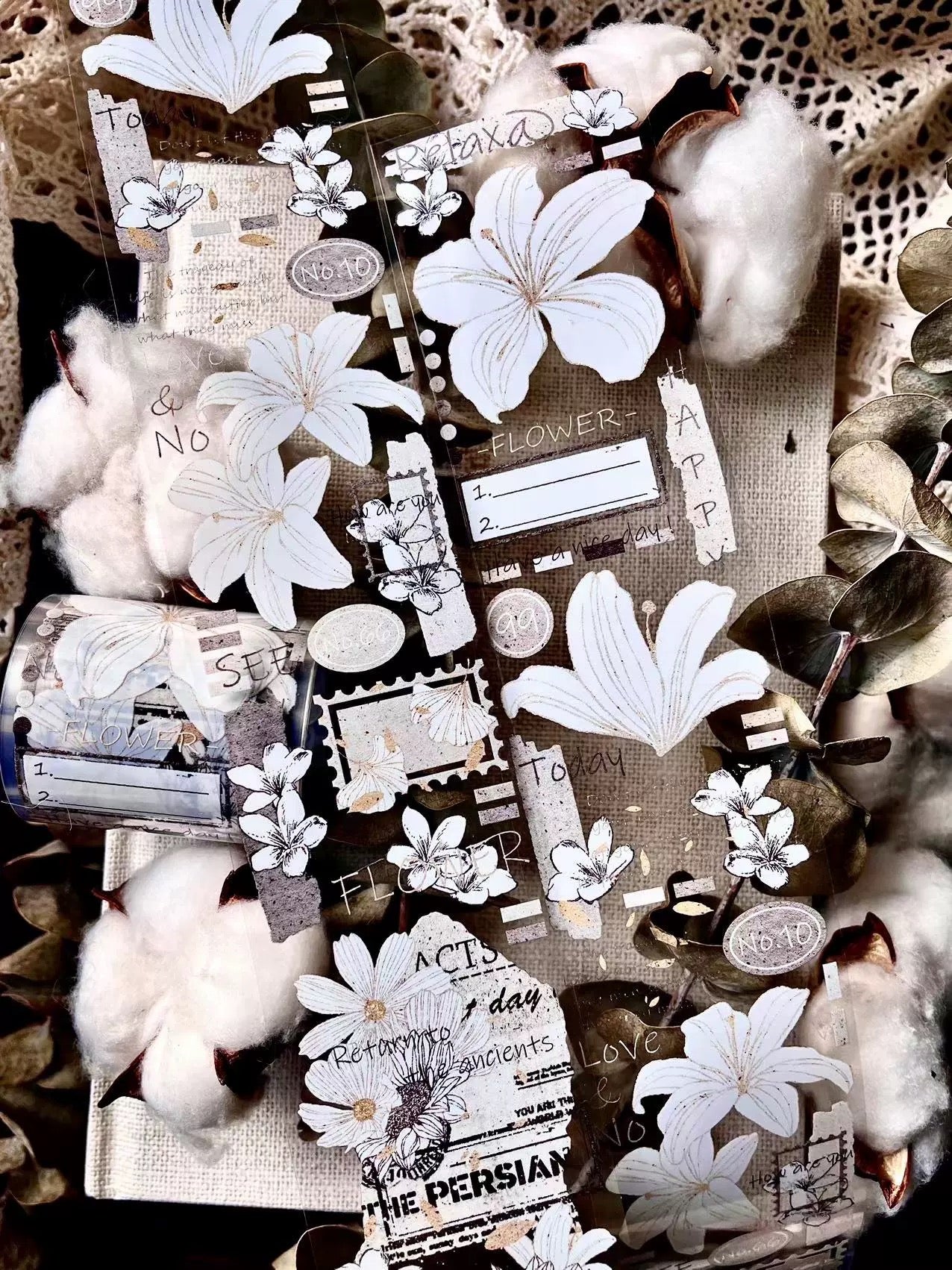 LLX - Sunflower | 5cm PET Tape | Release Paper | 5M