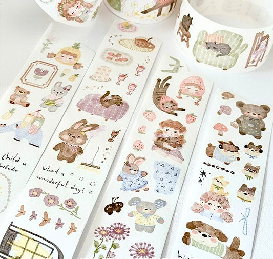 Princess Studio - Childhood | Kiss-cut | 4.5cm Tape | Release Paper | 5.1M